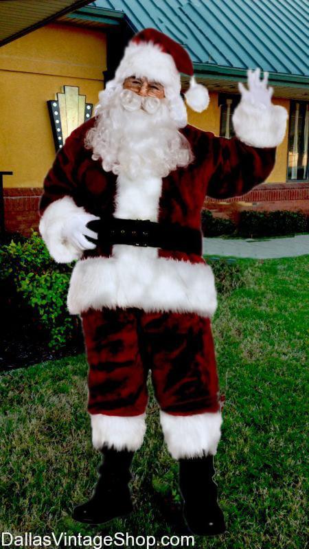 We have Professional Santa , Professional Santa, Professional Santa WIGS, Professional Santa BEARDS, Professional Santa aCCESSORIES, quaLITY Santa sUITS, suPREME Santa, superior Santa cosTUMES, Christmas Santa SuITS, Holiday SANTA sUits from Dallas vINTAGE sHop.