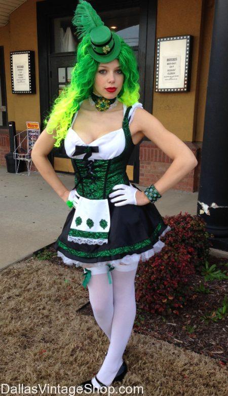 Here is Dallas' largest St. Patrick's Day Costume Shop. Dallas Vintage Shop has St. Patty's Day Sexy Costumes, St. Patrick's Day Ladies Costumes, St. Patrick's, St. Patrick's Day Dresses, St. Patrick's Irish Costumes, St. Patrick's Parade Costumes, St. Patrick's Novelty Costumes, St. Patrick's Festive Costumes, St. Patrick's Folkloric Attire and St. Patrick's Costume Ideas in large selections.
