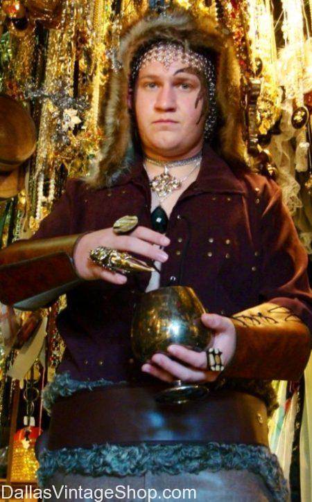 Scarborough Fair Merlin Costume, Merlin Wizard Costume, Merlin Mystical Wizard, Scarborough Fair Costume Ideas from Dallas Vintage Shop.