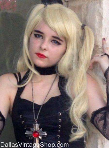 ANIME Wigs Dallas, Misa Amane Death Note ANIME Wig, Dallas ANIME Costume Wig Shop, Buy ANIME Wigs Dallas, Anime Wigs Misa Amane Death Note ANIME Wig DFW, Dallas ANIME Characters Costume Wig Shop