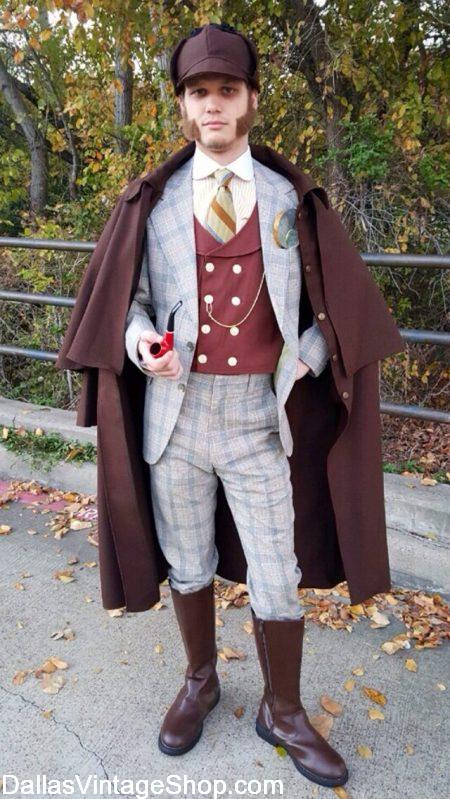 Dickens on the Strand Gentlemen Attire from Dallas Vintage Shop.