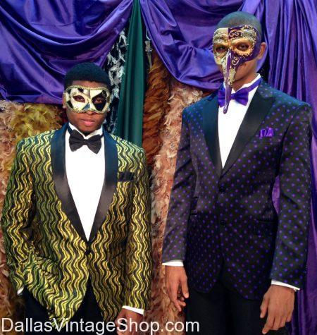 Mardi Gras Formal Attire: Tons of Costumes, Gala Attire, Masquerade Masks, Gowns, Suits & Tuxedos for Mardi Gras Parades, Parties & Balls.