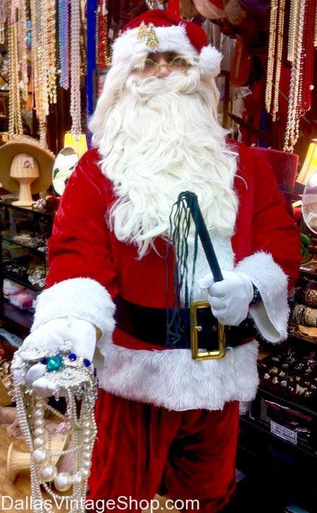 Quality Santa Claus Suits, Luxurious Santa Suits, Plush Santa Suits, All Sizes, Santa Wigs, Beards, Glasses, Belts, Gloves, Boots, Boot Covers, Santa Bags and a lot more.