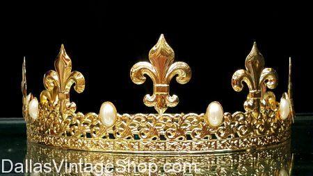 Crowns Dallas, Where to Buy Crowns in Dallas, King Costumes Dallas, Queen Costumes Dallas, High Quality Metal Crowns Dallas, Fleur-de-lis Accessories DFW, Texas Costume Stores, Men's Costume Crowns Dallas, DFW Costume Shops, Dallas Costume Shops, 2017, Crowns, Royalty Accessories, King Costumes, Queen Costumes, French Style Crowns Dallas, 