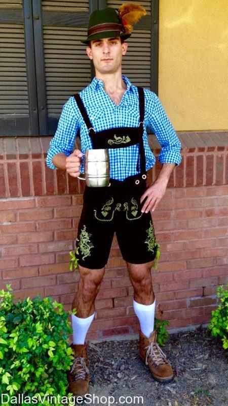 Dallas Vintage Shop has Oktoberfest Addison Info and Oktoberfest Addison Costumes including Oktoberfest Lederhosen, Oktoberfest German Plaid Shirts, Oktoberfest German Hats and Accessories.