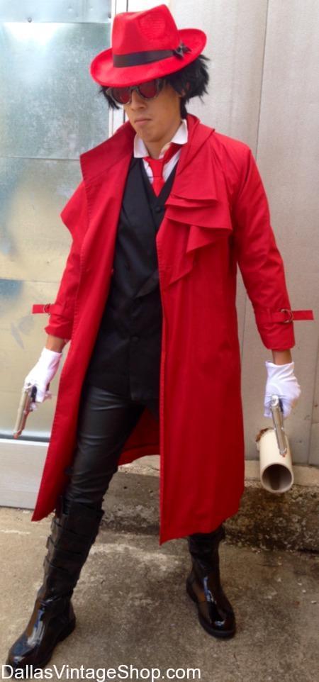 Dallas Events: A-kon Anime Convention: Alucard Hellsing A-kon Costume, DFW A-kon Costume INfo, Dallas Area Anime Convention Details & Costumes