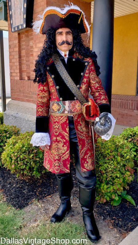 PIRATES: 'Hook,' the Movie, Dustin Hoffman Pirate Costume in Stock, Best Ever Pirate Costumes, Pirate Costumes, Men's Pirate Costumes, Best Pirate Costumes, Supreme Quality Pirate Costumes, Captain Morgan Pirate Costume, Authentic Pirate Costumes, Pirate Garb, Pirate Theatrical Costumes, Pirate Costume Rentals, Pirate Costume Shops, Manly Pirate Costumes, Pirate Costumes & Accessories