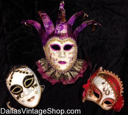 Elaborate Masquerade Masks: Quality, Elaborate, Detailed in Stock.