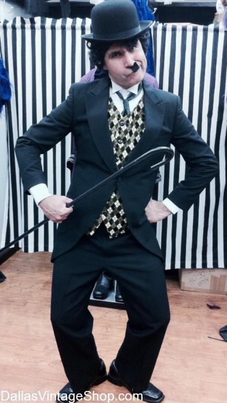 We have 1920's Men's Costumes, 1920's Men's Charlie Chaplin Costume, 1920's Silent Movie Characters Costumes, 1920's Famous People Costumes, Charlie Chaplin 1920s Actor Costume, Men's Classic 1920's Costumes, Charlie Chaplin Tramp 1920's Costume, 1920's Historical Characters Costumes, 1920's Theatrical Costumes, 1920's Costumes,