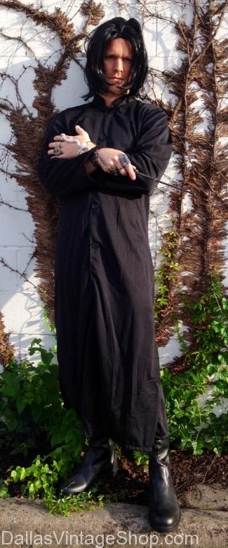 HARRY POTTER SEVERUS SNAPE OUTFIT: All Professors, Students, Wizards, Ghosts, All House Robes, Scarves, Ties, Beanies, Hats, Wigs, Beards, Kids, Adults, Makeup, FX, Clothing & More.