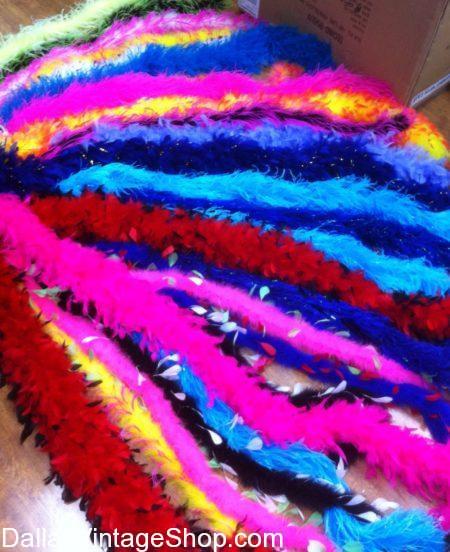 Dragons Halloween Ball, Bright Colored Boas, Boas Dallas, Fancy Boas Dallas area, Buy Fancy Boas Dallas, Quality Boas Dallas area, DFW feather boas,