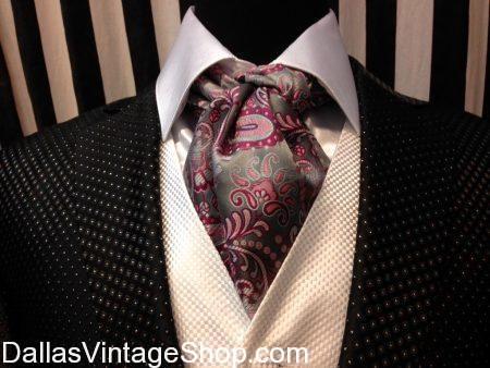 Classic Smoking Jackets & Accessories, Neckerchiefs, Silk Scarves, Ascots, Menswear