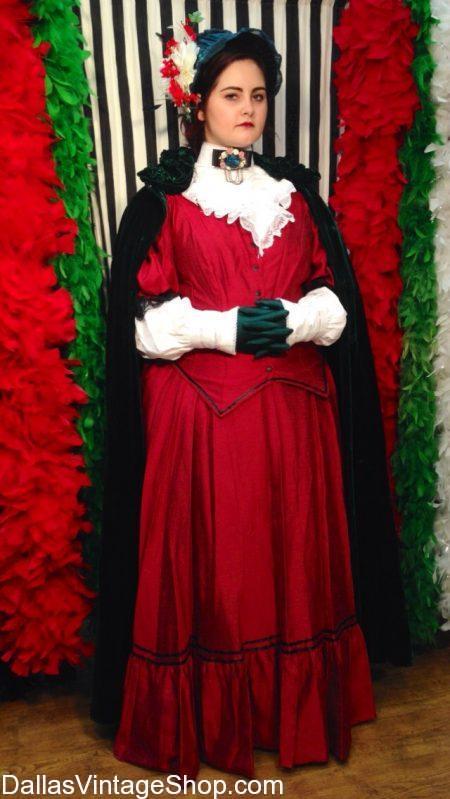 Plano Costume Shops, DFW's Largest Costume Shop, Historical, Dickens, Theatrical, Masquerade, Makeup, School Historical Costumes at Dallas Vintage Shop in Plano.