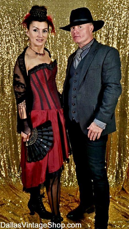 Westworld Costumes, Westworld TV Show Costumes, Westworld Man in Black Costume, Westworld Maeve Costumes in stock at Dallas Vintage Shop.