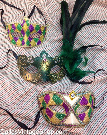 DFW MARDI GRAS COSTUME GUIDE: We have a Giant Collection of Fantastic Mardi Gras Masks.