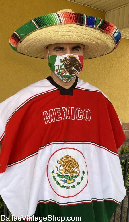 Covid 19 Mask Cinco de Mayo, Cinco de Mayo Coronavirus Cloth Masks in stock at Dallas Vintage Shop