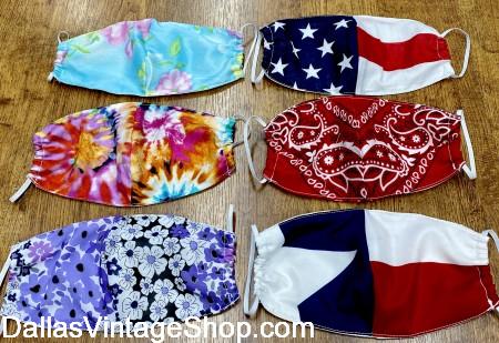 Cloth Face Masks Garland Covid 19 Rules, Reopening Garland with Cloth Face Coverings from Dallas Vintage Shop.