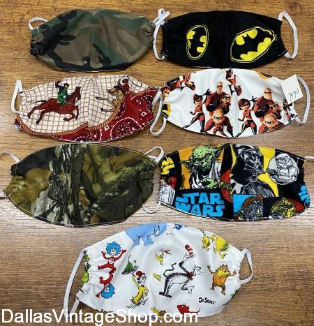 Boys Face Masks, Boys Covid 19 Face Masks, Boys Cool Face Mask are at Dallas Vintage Shop.