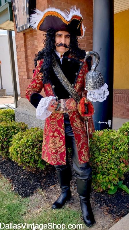 Fan Expo Top Costumes Hook Movie Character, shown here. Get Fan Expo Information and Cosplay Costume Character & Ideas here at Dallas Vintage Shop.