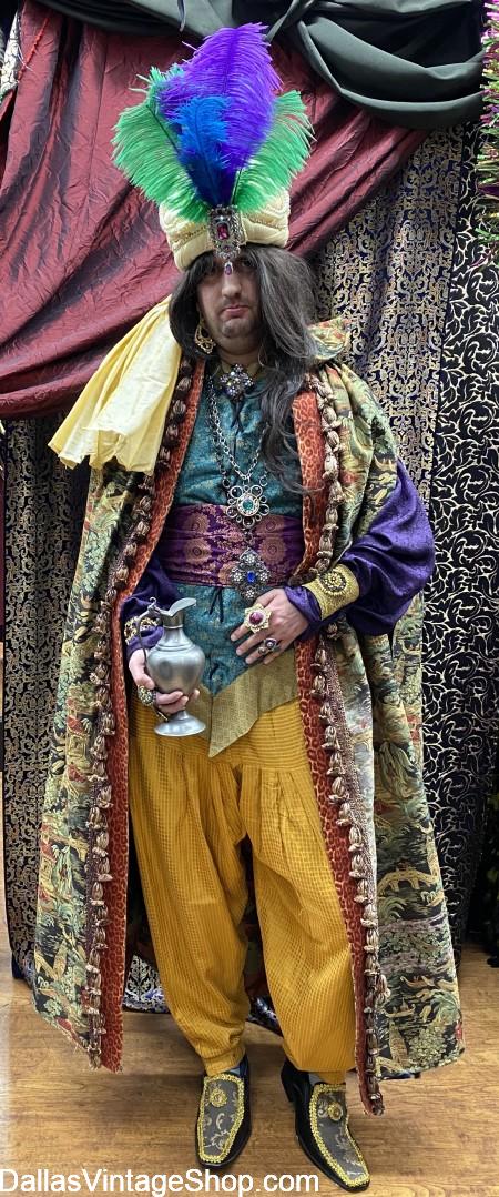See our Wise Men Christmas Costumes, Christmas Pageant Wise Men & Royalty Attire, Christmas Wise Men Theatrical Wardrobes, Wise Men Christmas 3 Kings, Christmas Wise Men Turbins, Christmas Wise Men Magi Outfits, Elaborate Wise Men Christmas Outfits from Dallas Vintage Shop.
