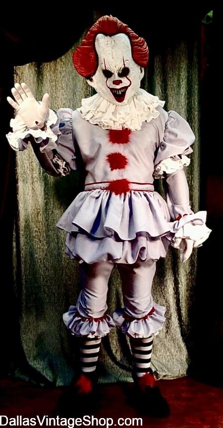 Texas Haunters Convention Costume Rules HERE. Best Costume Ideas: Pennywise, Scary Clowns, Horror, FX, Makeup, Scary Masks and all you need is at Dallas Vintage Shop.