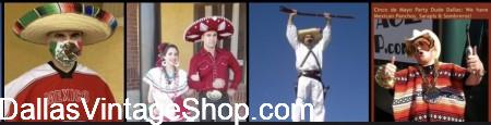 NOW TRENDING: Cinco de Mayo May 5. Costumes Available now.