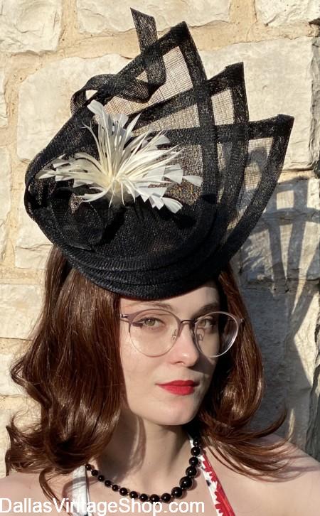 DALLAS FASHIONABLE FASCINATORS: Largest Ladies Fascinator Hat Selection in Texas.