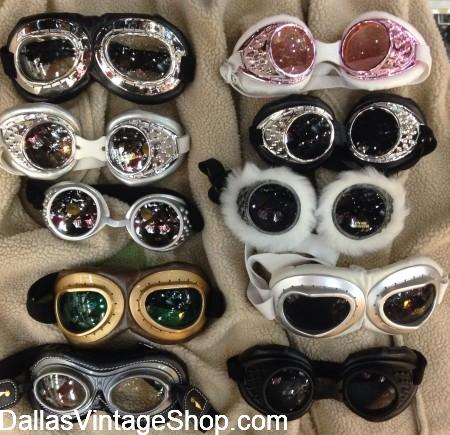 Who Has BURNING MAN FANTASY COSTUMES? Burners Futuristic Rave Goggles & Self-expressive Ideas are abundant at Dallas Vintage Shop.