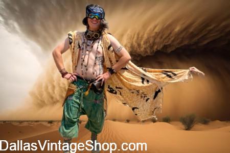 BURNING MAN MEN'S OUTFITS: Desert Nomad Proper Desert Attire & Gear.