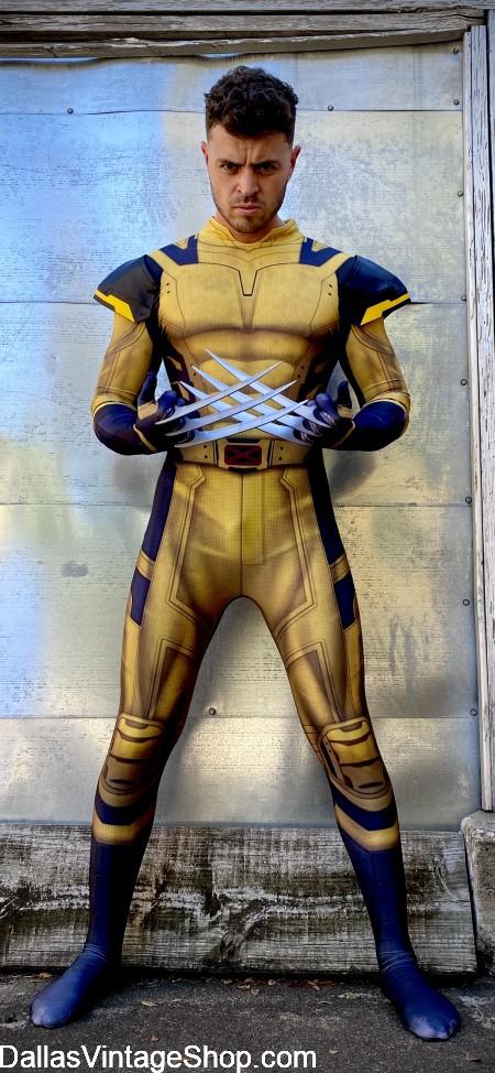 DRAGON CON MEN'S COSTUME IDEAS: WOLVERINE, Cosplay, Superheroes, Villains & Sci-fi Costumes are at Dallas Vintage Shop.