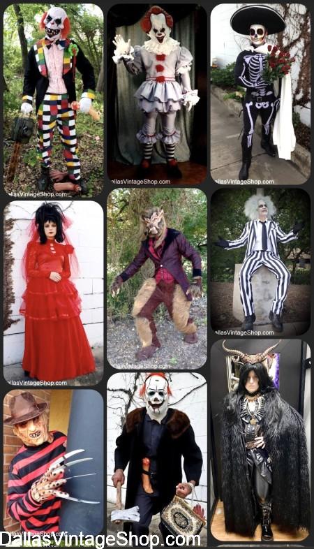 HALLOWEEN BLOCK PARTY: Horror, Villains & Monsters are waiting for you at Dallas Vintage Shop.