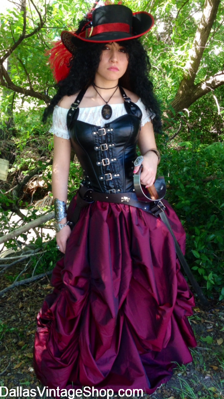 PIRATES COSTUMES: Find Quality Period Garb, Unlimited at Dallas Vintage Shop.